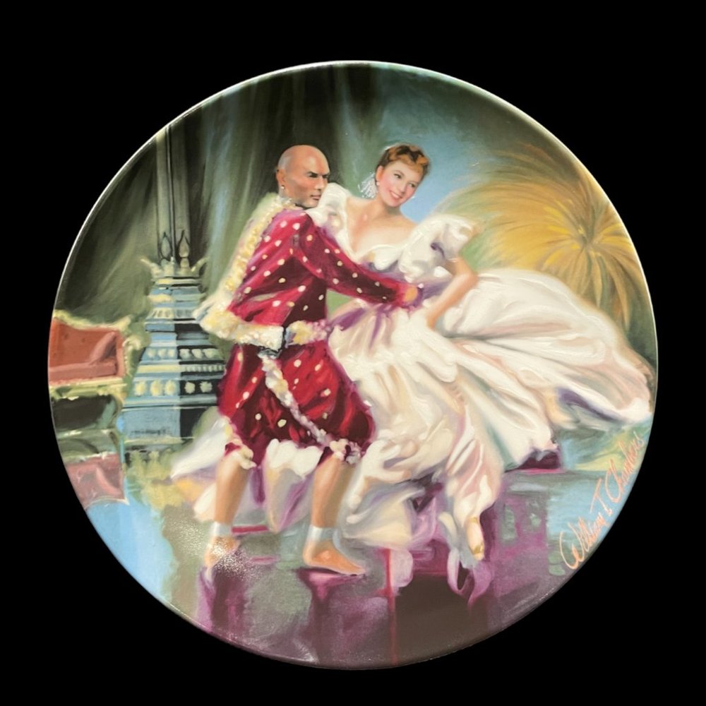 Vintage Collector Plate "Shall We Dance" by William Chambers